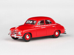 Abrex Škoda 1201 1:43 Taxi červená